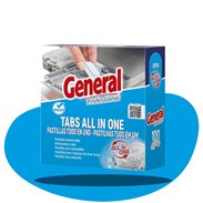 Tablety General Tabs All in One, 100 ks